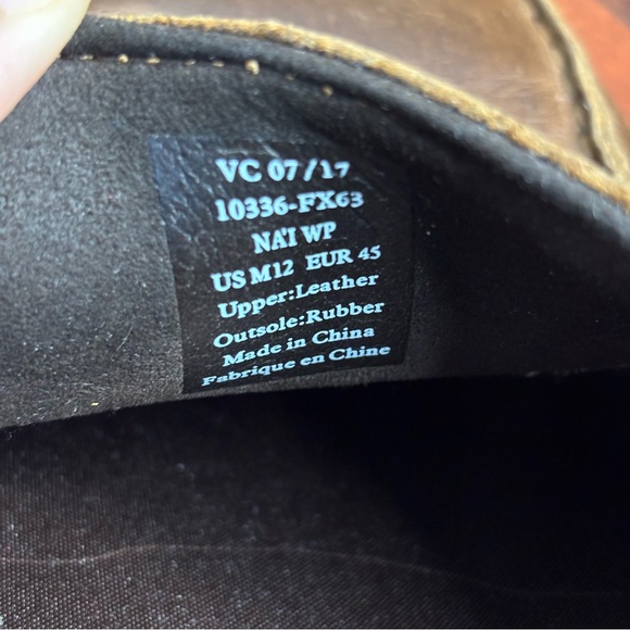 OluKai sz 12 Na’i WP Leather Slip On Waterproof Drop Heel Loafers Brown - Picture 7 of 8